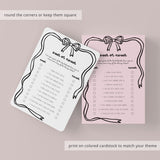 Has She Ever Bachelorette Game Printable
