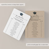 Printable Ever or Never Game for Graduation Party