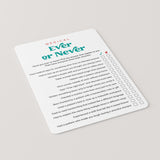 Medical Game Ever or Never Printable