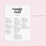 Family Feud Birthday Edition Questions and Answers Digital Download