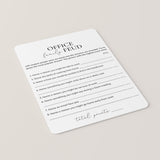 Printable Office Family Feud Game Questions and Answers