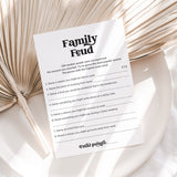 Office Feud Game Questions and Answers Printable