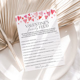 Valentine's Day Game Family Feud with Answers Printable
