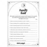 Family Feud Halloween Party Game Printable | Answers Included by LittleSizzle