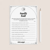 Family Feud Halloween Party Game Printable | Answers Included by LittleSizzle