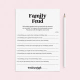 Family Feud Birthday Edition Questions and Answers Digital Download by LittleSizzle