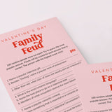 Printable Valentine's Day Family Feud Game with Answers