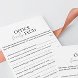 Printable Office Family Feud Game Questions and Answers