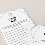 Family Feud Halloween Party Game Printable | Answers Included