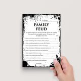 Halloween Family Feud Questions for Adults Printable | With Answers