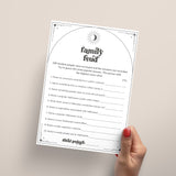 Family Feud Halloween Party Game Printable | Answers Included