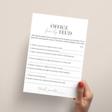 Printable Office Family Feud Game Questions and Answers