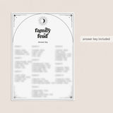 Family Feud Halloween Party Game Printable | Answers Included