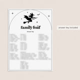 Witchy Bridal Shower Family Feud Questions and Answers Printable