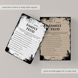 Halloween Family Feud Questions for Adults Printable | With Answers