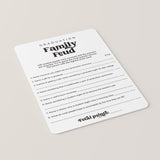 Printable Graduation Family Feud Game with Answers