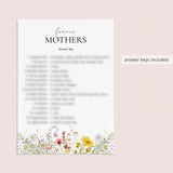 Mothers Day Game Bundle Printable