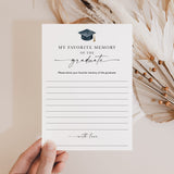 Share Your Memory With The Graduate Cards Printable