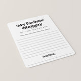 Printable Graduation Memory Cards