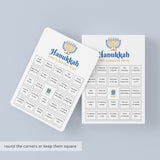 Printable Hanukkah Find The Guest Icebreaker Bingo