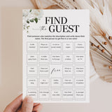 Engagement Party Games for Couples Printable White Floral