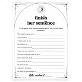 Fun Bach Party Game Finish Her Sentence Celestial Theme by LittleSizzle