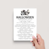 Printable Halloween Superstition Quiz with Answers