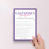 Galentines Friendly Feud Quiz with Answers Printable