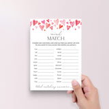 Date Night Game for Couples Mind Match