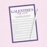 12 Printable Galentine Games