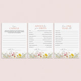 Baby Girl's First Birthday Party Activities Printable by LittleSizzle