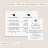 Modern Script Graduation Games Bundle Printable
