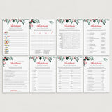 Printable Christmas Games Bundle for Family + FREE Secret Santa Questionnaire by LittleSizzle