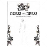 Bride or Die Bridal Shower Activity Guess The Dress by LittleSizzle
