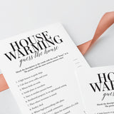 Simple Housewarming Party Game Printable