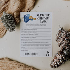 Guess The Christmas Song Printable | Instant Download – LittleSizzle