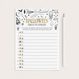 Witch Theme Halloween Emojis Game with Answers Printable by LittleSizzle