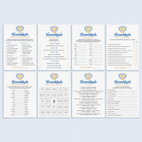 8 Hanukkah Games Printable by LittleSizzle