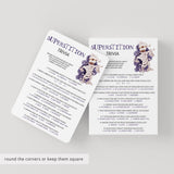 Superstition Quiz Questions and Answers for Halloween Party Printable