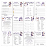 Fun Halloween Party Games Bundle Printable Digital Download by LittleSizzle