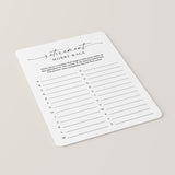 Printable Retirement Hobbies A-Z Race Game