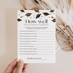 How Well Do You Know The Graduate Printable