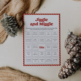 Christmas Jingle and Mingle Bingo Printable