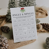 Christmas Icebreaker Bingo Find The Guest Printable