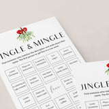 Christmas Icebreaker Bingo Find The Guest Printable