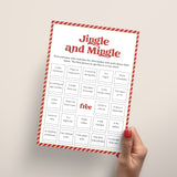 Christmas Jingle and Mingle Bingo Printable