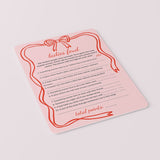 Pink Wavy Border Ladies Feud Game with Answers Printable