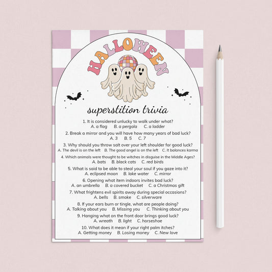 Ghouls Party Game Superstition Trivia Quiz Download by LittleSizzle