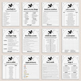 Let's Go Witches Bachelorette Games Printable by LittleSizzle