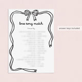 Bow Valentine's Day Games Printable Valentines Party Ideas